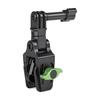 Windschutzscheiben-Klemme für Action6/5Pro Kameras mit 2-Pin-Anschlüssen, Verstellbare Legierungs-Halterungen und Seitenknopf-Verriegelung für Motorrad- oder Bootsfahrten