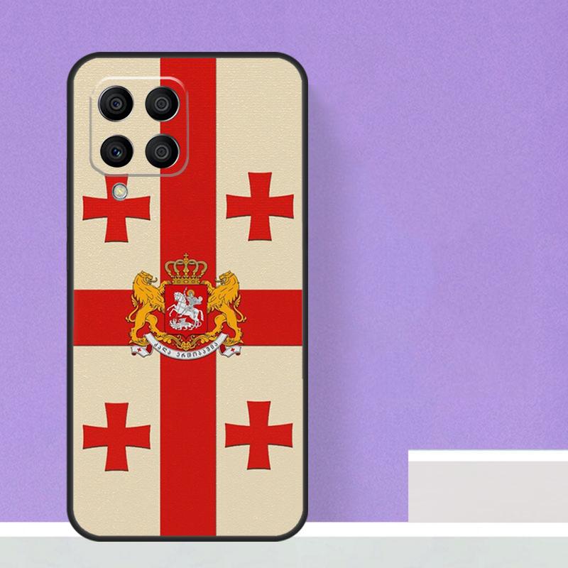 Georgia Grunge Flagge Für Samsung Galaxy M21 M51 M12 M32 M52 M13 M23 M33 M53 M34 M54 M30s M31s M15 M55 m20 Fall