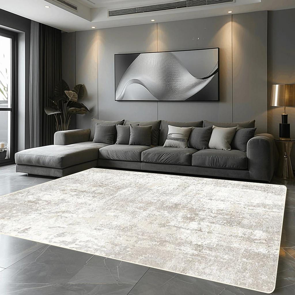 Dekoration Zuhause Teppiche für Wohnzimmer Waschbar Abstrakt Großer Teppich Schlafzimmer Bettseite Bodenmatte Flur Sofa Bereich Teppiche Rutschfest