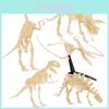 Realistic Archaeological Dinosaur Skeleton Model Diy Assembly Kit For Kids Toys