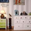 4 Piece Multicolor Squirrel Flat Ceramic Drawer Knobs for Kitchen Cabinet Hardware Door Pulls Decorative Dresser Premium Craftsmanship