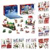 Engaging Compatible Lego Christmas Block Set With 24 Boxes And 400 To 800 Pieces