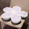 Cross-Border Ice Silk Velvet Flower Seat & Sofa Cushion