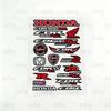 FOR CBR600RR Reflective Motorcycle Stickers Waterproof Vinyl Decals for Motorbike Helmet Fuel Tank Bike