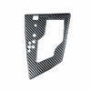 Carbon Steel Center Console Gear Shift Panel 2014- Fiber For Toyota Corolla