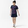 Table Tennis Game Shirt, Short Sleeve, JTTA Certified, Moisture-Wicking, Quick-Drying, Unisex, Dress Navy, Size M, 82JAC104