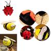 In Stock Cross-border New Arrival Insect Adventure Bee Ladybug Stuffed Animal Cartoon Flying Animal Plush Toy Gift