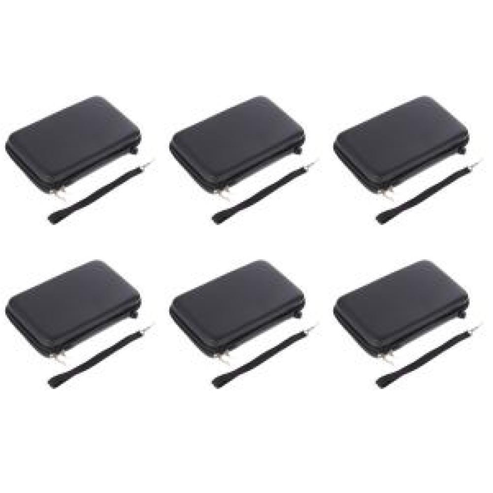 

Black EVA Skin Carry Hard Case Bag Pouch for 3DS XL LL with Strap