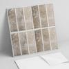 Stick-on Decorative Tiles for a Quick Wall Makeover Rectangular Tiles 9x30x30 cm
