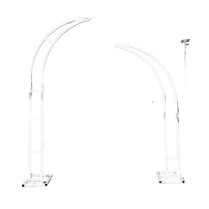 New Outdoor Wedding Arch Flower Stand - Ox Horn Gate Decoration