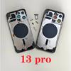 Rear Shell OEM For iPhone 13 Pro Max 12 Mini 11 SE3 14 Pro max Back Housing With Free Gifts,Back Shell Frame+Back Cover+Side Key