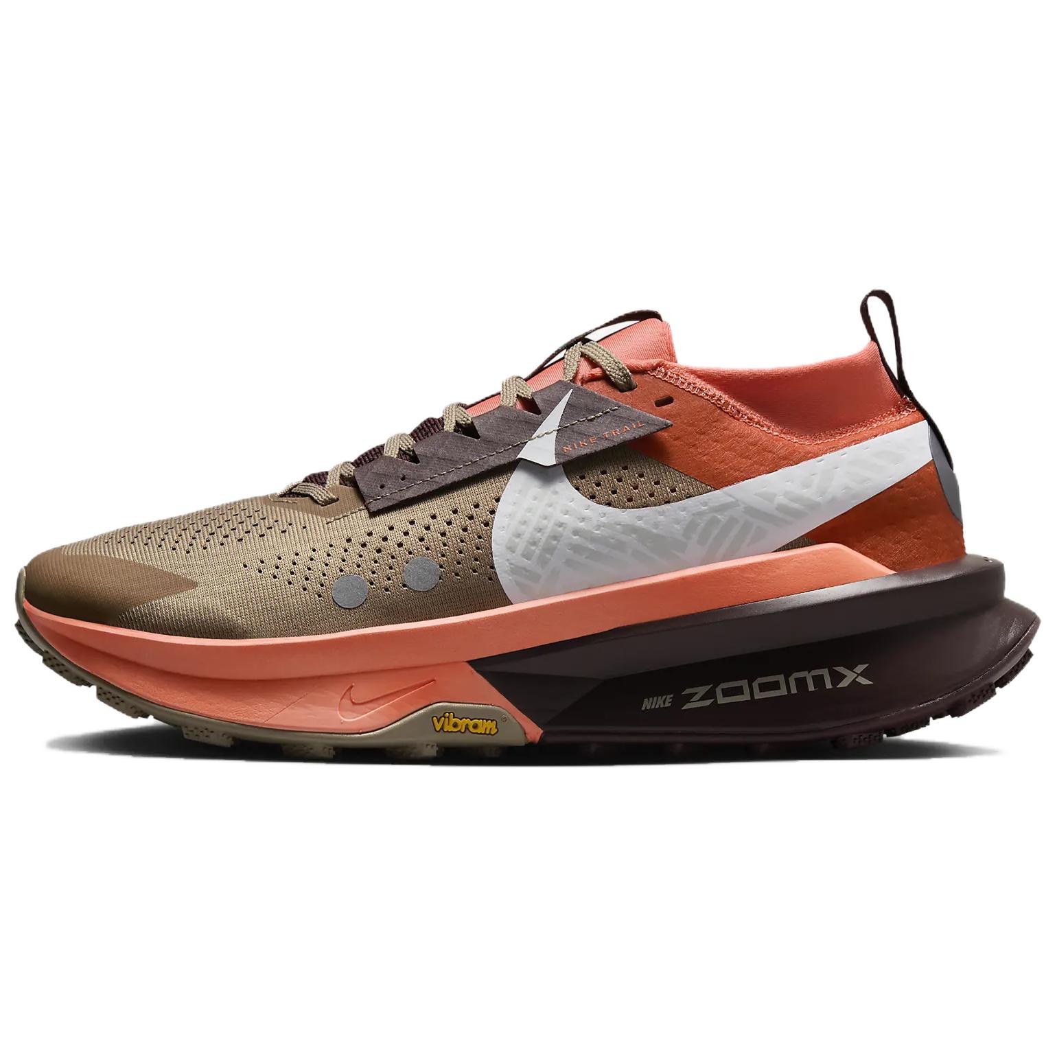 

Nike ZoomX Zegama 2 хаки гипер-малиновый бордовый краш белые мужские кроссовки HQ3768-200 44