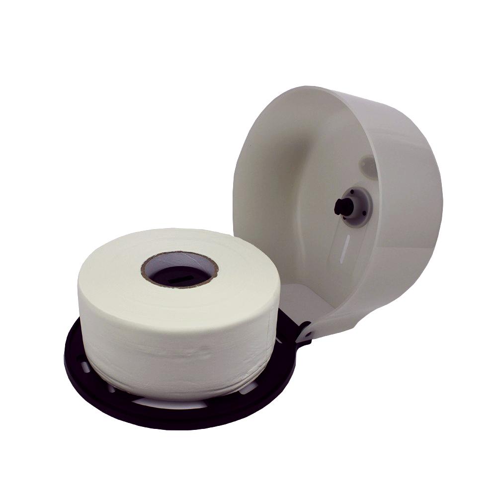 High Quality Jumbo Roll Paper Dispenser Wall Mounted Modern Design Plastic Material Tissue Paper Dispenser for Kitchen