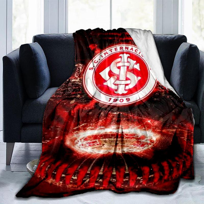 Inter Club Emblem Printed Throws Blanket Soft Flannel Blankets for Couch Bed Gifts for Men Women Picnic Blanket Christmas Gifts