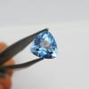 Sri Lanka Sapphire 4.90 Ct Trillion Shape Blue Natural CERTIFIED Loose Gemstone P-1147-S