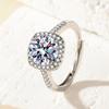 2026 New Simple Fashion Flash Diamond Bracelet Ring Pendant Femininity Light Luxury Jewelry Set