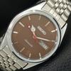 VINTAGE REFURBISHED SEIKO AUTOMATIC 6309A JAPAN MENS BROWN DIAL WATCH A443198-1