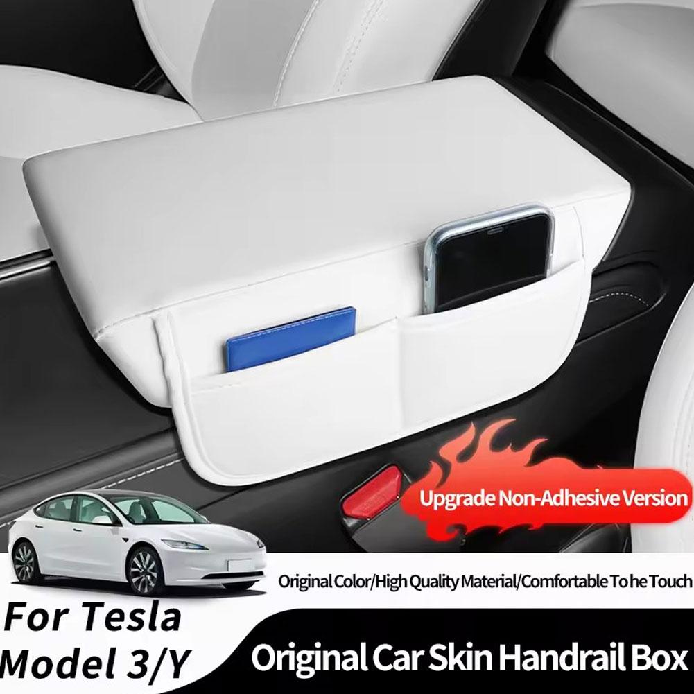Car Armrest Cover Console Pad Cushion With Storage Pockets, Elbow Rest Protector Box Heightening Pad For Auto Center Consol G5D1