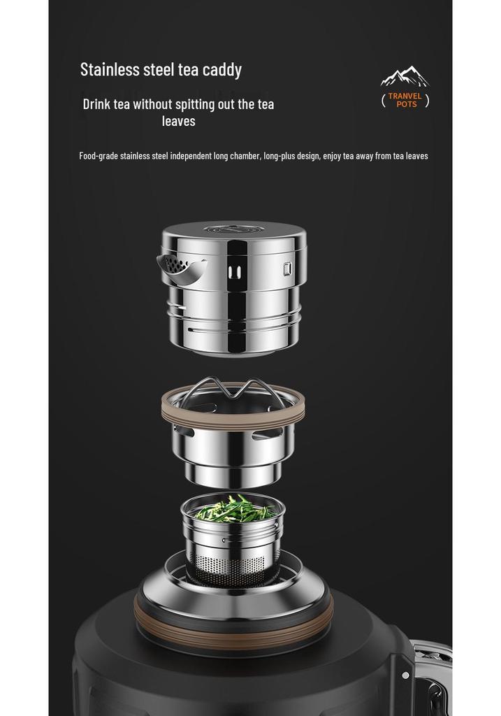 316 Stainless Steel Large-Capacity Thermos Flask for Outdoor Travel and Sports