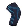 Sports Elastic Support Belt Sleeve Bandage Wrap Volleyball Soccer Knee Pad Black   Blue M