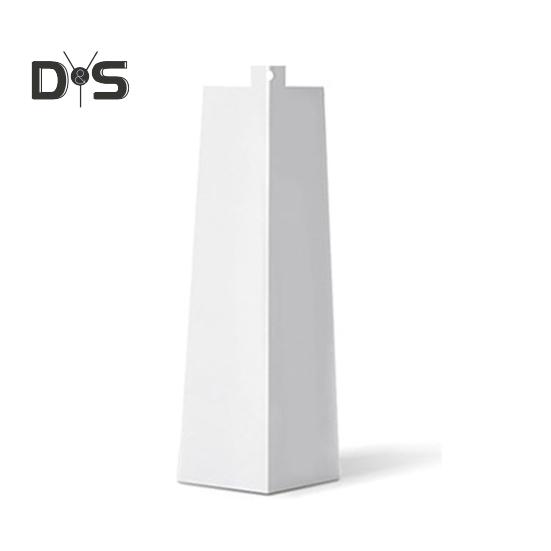 8-teilige Ecken für Aluminiumverkleidungen, rostfrei, korrosionsbeständig, hohe Festigkeit, weiße Farbe, glatte Aluminium-Eckverkleidung, Eckkappen