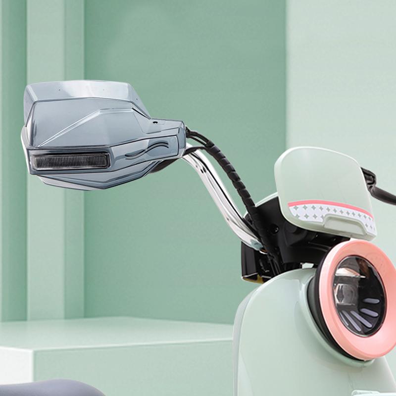 Universal Motorcycle Hand Guard Handguard Shield Windproof Handlebar Protector For ATV Street Riding All-Weather