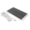2W 5V Portable Solar Panel USB Type C High Efficiency Polycrystalline Silicon Mini Small Solar Panel for Outdoor Travel