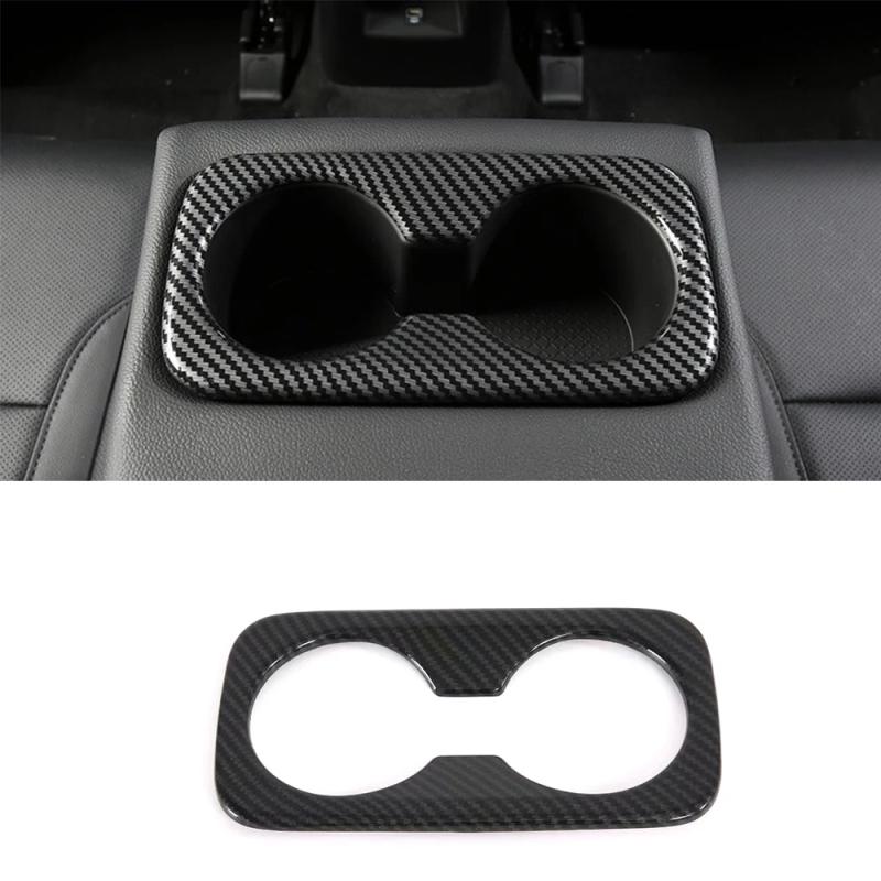 ABAIWAI Carbon Fiber Interior For Hyundai Tucson Window Switch Panel Ac Outlet Steering Wheel Cover Gear Trim