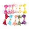1100 Pieces 1mm Artificial flower Stamen Double Tip Pearlescent Crafts Cards Cakes Decoration Accessories Wedding Handmade
