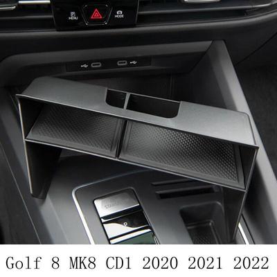 For VW Volkswagen Golf 8 MK8 CD1 Golf8 Car Central Armrest Storage Box Center Console Flocking Organizer Holder