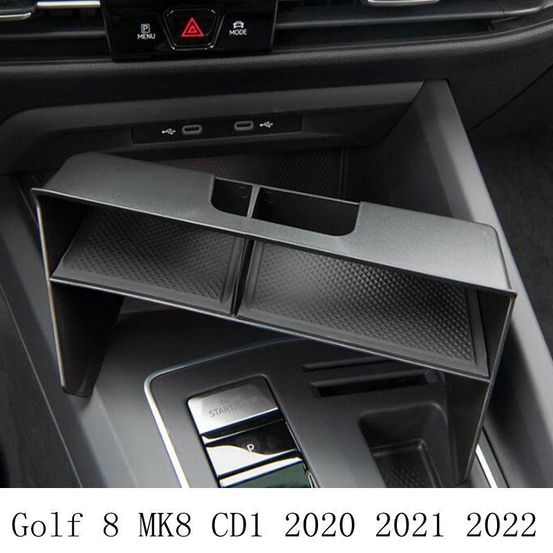 

for VW Volkswagen Golf 8 MK8 CD1 Golf8 Car Central Armrest Storage Box Center Console Flocking Organizer Holder