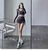 2026 High-Waisted Sexy Pleated A-Line Mini Skirt with Drawstring for Women – Nightclub Ready