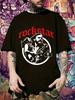 Rockstar Graphic T-shirt - Bold Red Rockstar Text