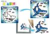 Nobu Company Magic Clay Cool 8-Piece Set (Tyrannosaurus/Tricera/Airplane/Lion/Tiger/Elephant/Insect/Shark) MS8130-SET