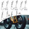 Bike Drop Stand Parking Rack Double Foot Rear Kickstand for Adults
