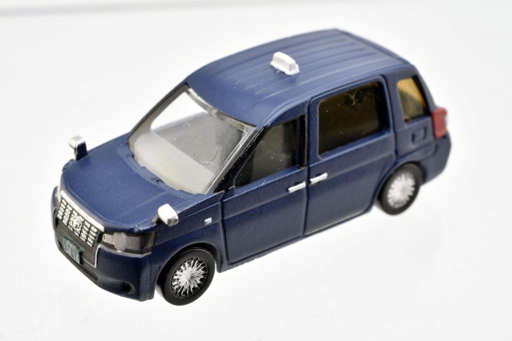 Tomytec The Car Collection Carcolle Basic Set Selection JPN Taxi Deep Blue Diorama Supplies 336228 (Select)