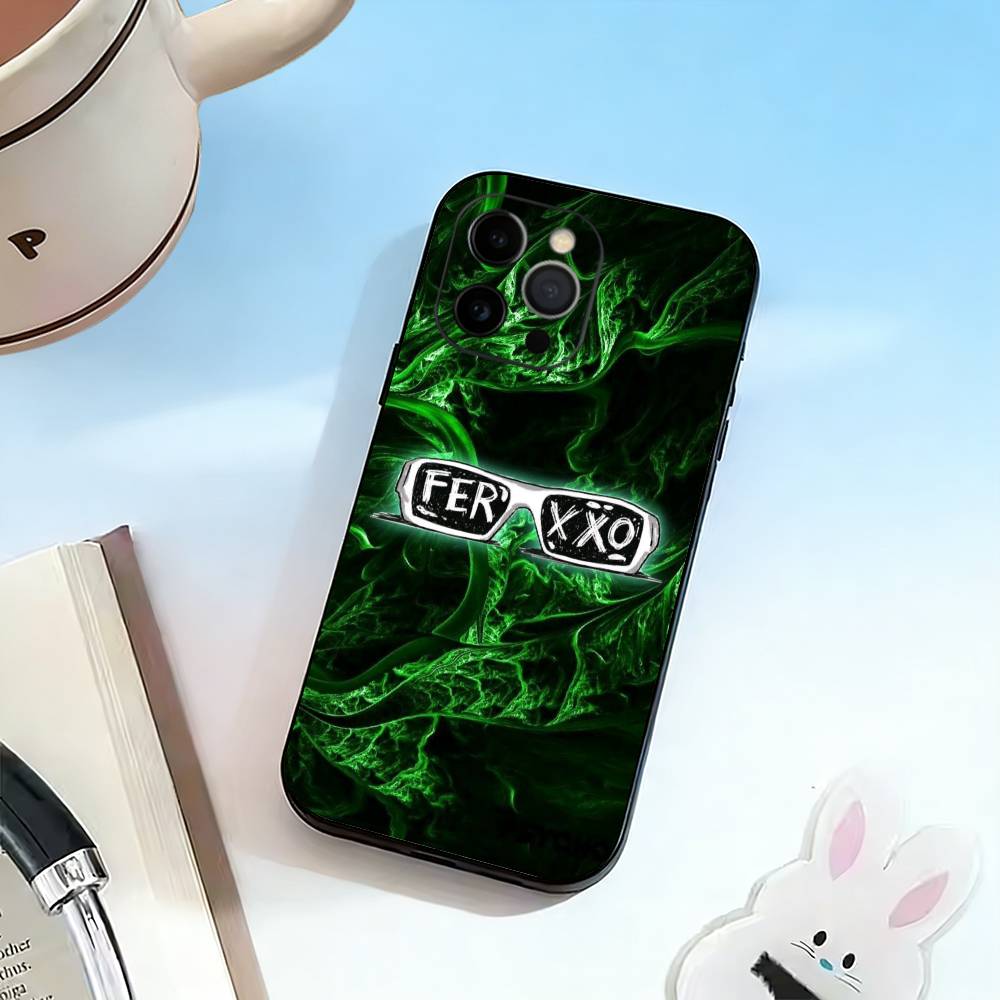 Singer F-Ferxxo SIXDO  Phone Case For iPhone 17,16,15,14,13,12,11 Plus,Pro Max,XS,Soft Silicone Black Cover