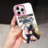Arknights Grani Jelly Double layer Rose Red Mobile Phone Case for iPhone 17 16 15 14 13 12 11 Air Pro Max Plus Protective