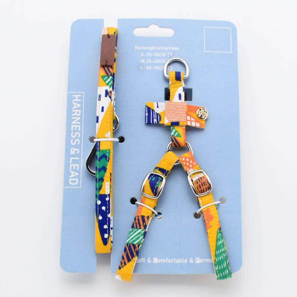 Pet Supplies Cat Puppy Leash Walking Dog Leash Small Puppy Chest Strap