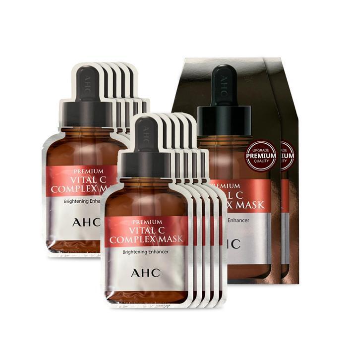 

AHC Premium Vital C Complex Mask Pack (5 sheets, 2 boxes) (42522265) basic