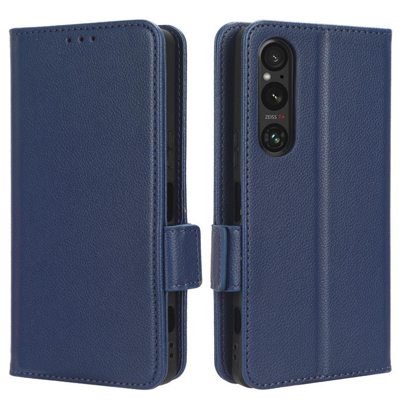Compatible Sony Xperia 1 V Leather Phone Case with Card Holder, Business Style