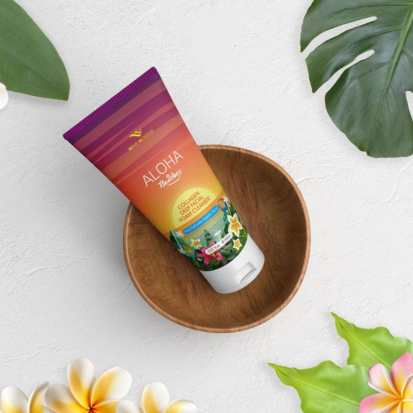 

[Wave Monster] Aloha Beach Collagen Facial Deep Foam Cleanser 150 ml (3-pack)