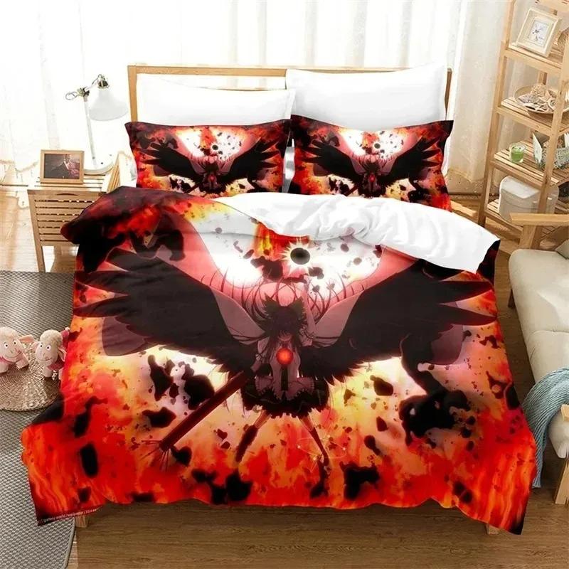 

Comforter 3D Printed Anime Fire Force Bedding Setkid Girls Boys Adult Single Twin Queen Size Bedding Comforter (quilt)-EU Single(135*200cm)3pcs