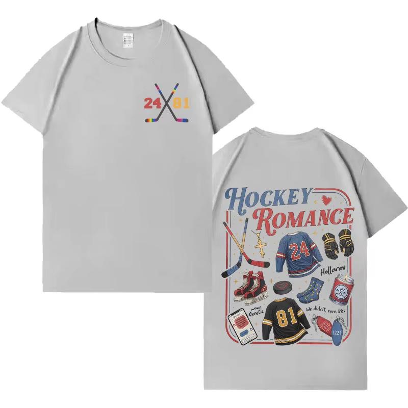 Heated Rivalry Ilya Rozanov Shane Hollander Trendy Clothes Hipster Men Women Romance High Quality Top 2026 ONeck Punk Tshrits
