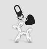 Portachiavi Ciondolo Cane Palloncino Gelatina Carino Catena Portachiavi Cane Cartone Animato - Adorabile accessorio gioiello regalo per chiavi unisex
