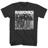 Camiseta Unisex Portada del Primer Álbum de Ramones Camiseta Clásica de Banda de Rock Nueva Negra