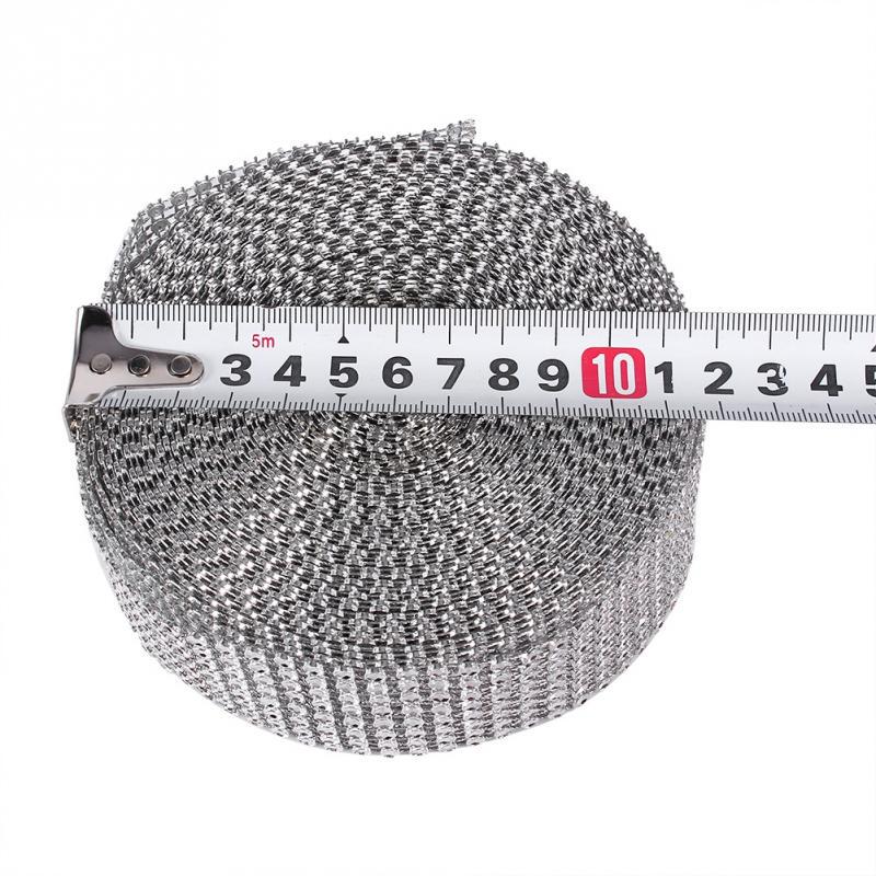 3 цвета, 8 рядов, 10 ярдов, горячая обрезаемая сетчатая лента ...