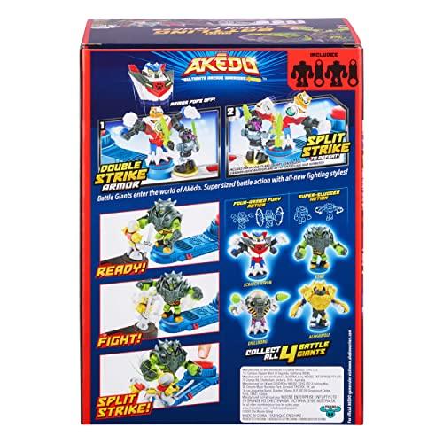 Akedo Ultimate Arcade Warriors Battle Giants Mini Battle Action Figure Ready to Fight Split Strike Atlon v Tonk