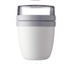 Funny Creative Kitchen Portable Portable Transervation Bowl Outlet Food Box Lunch Box Yogurt Nut Container | Breakfast Boxes (White)