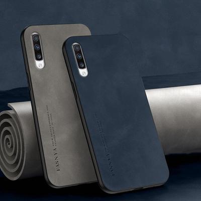 Weiche Hülle aus Schaffellleder für Xiaomi Redmi Note 8 9 10 12 13 Pro Samsung Galaxy A13 A14 A23 A24 A32 A33 A34 A52 A53 5G, Luxus, matte, schlanke Rückseite